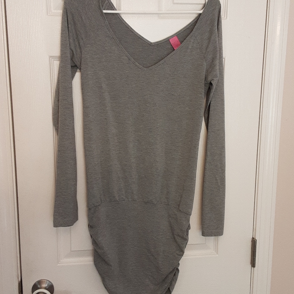 T-shirt dress/long sleeve